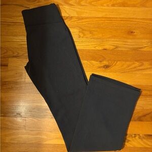 Ribbed Softstreme Zip-Leg High-Rise Pant in Black ❤️🎈❤️🎈